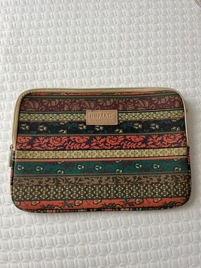 Kinmac Bohemian Patterned Canvas Laptop Sleeve